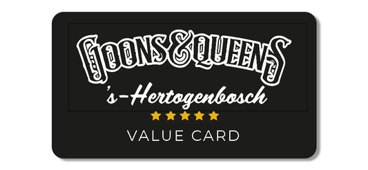 Goons & Queens cadeau kaart